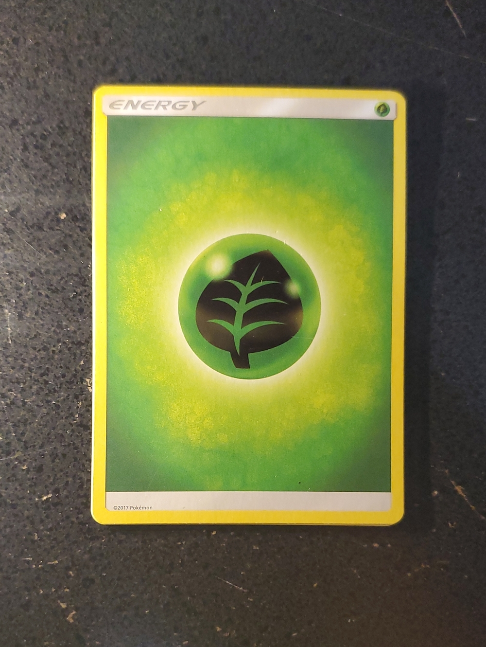 Grass Energy Card - Green